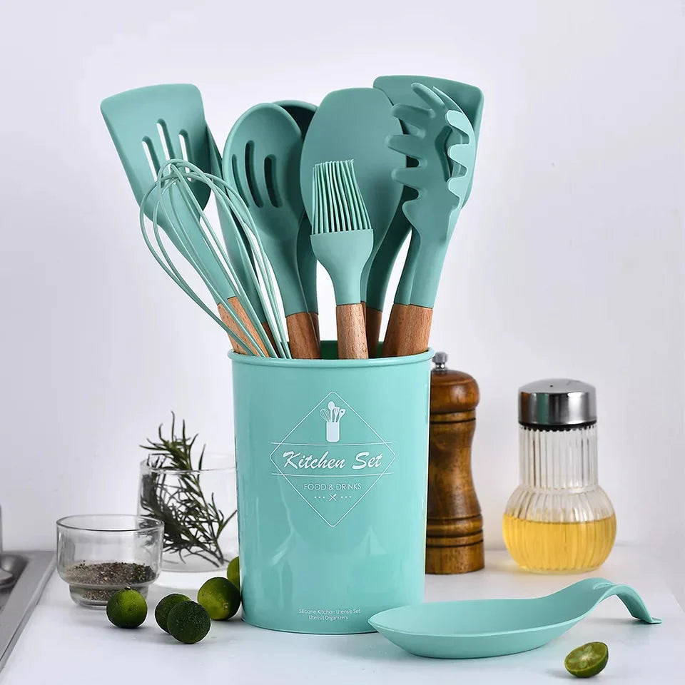 Silicone Kitchen Utensil Set