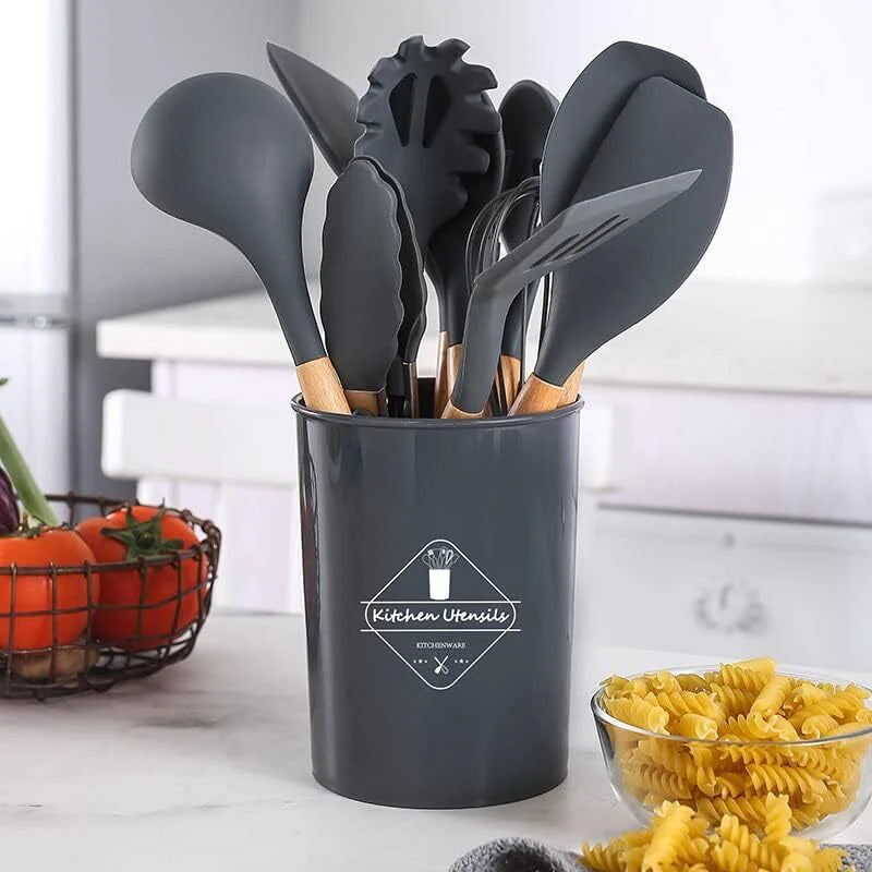 Silicone Kitchen Utensil Set