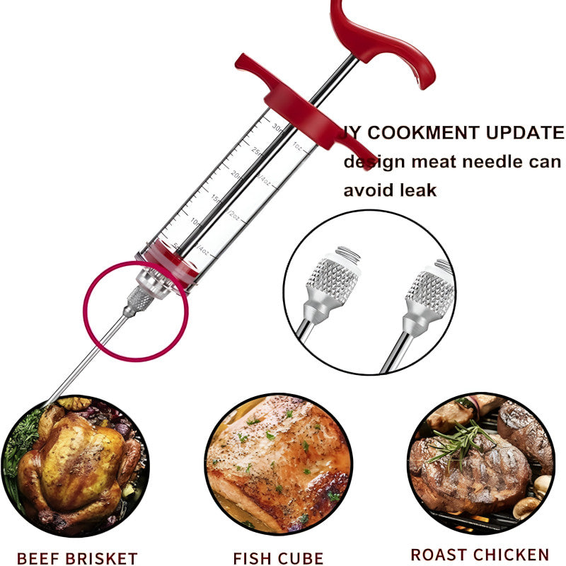 BBQ Meat Flavor Injector