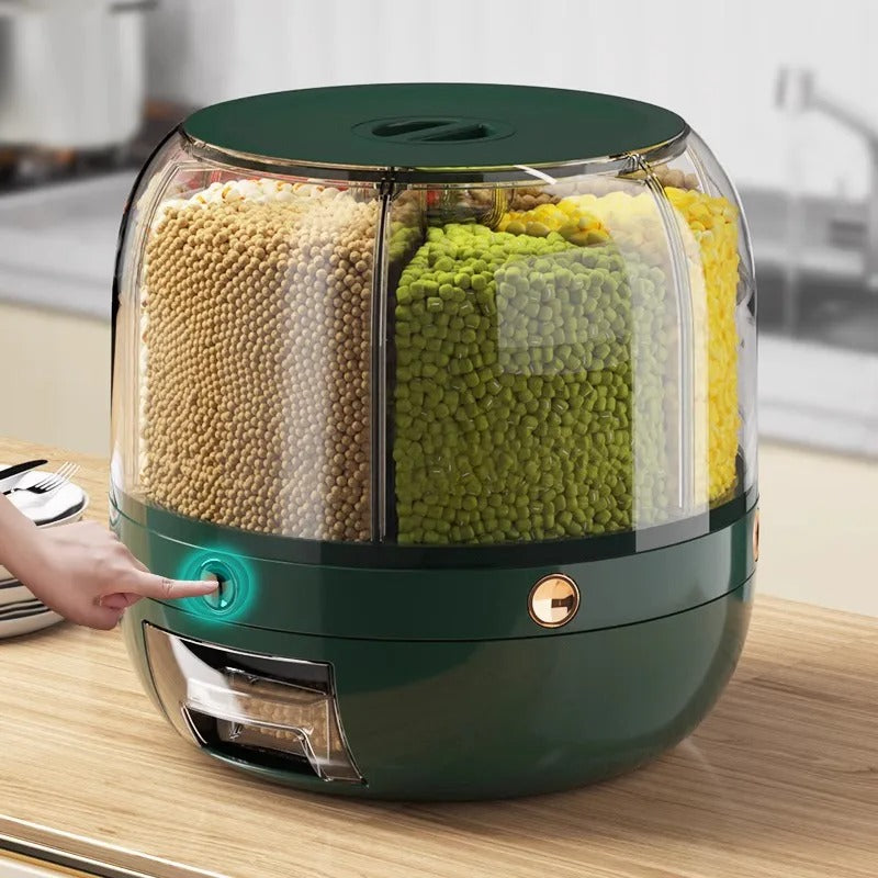 Rotatable Airtight Rice Dispenser