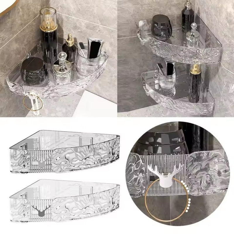 Bathroom Corner Shelf Wall Organizer