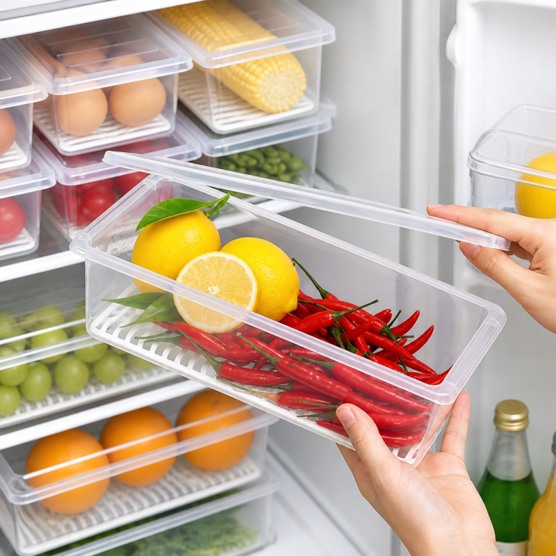 Fridge Organizer Storage Box