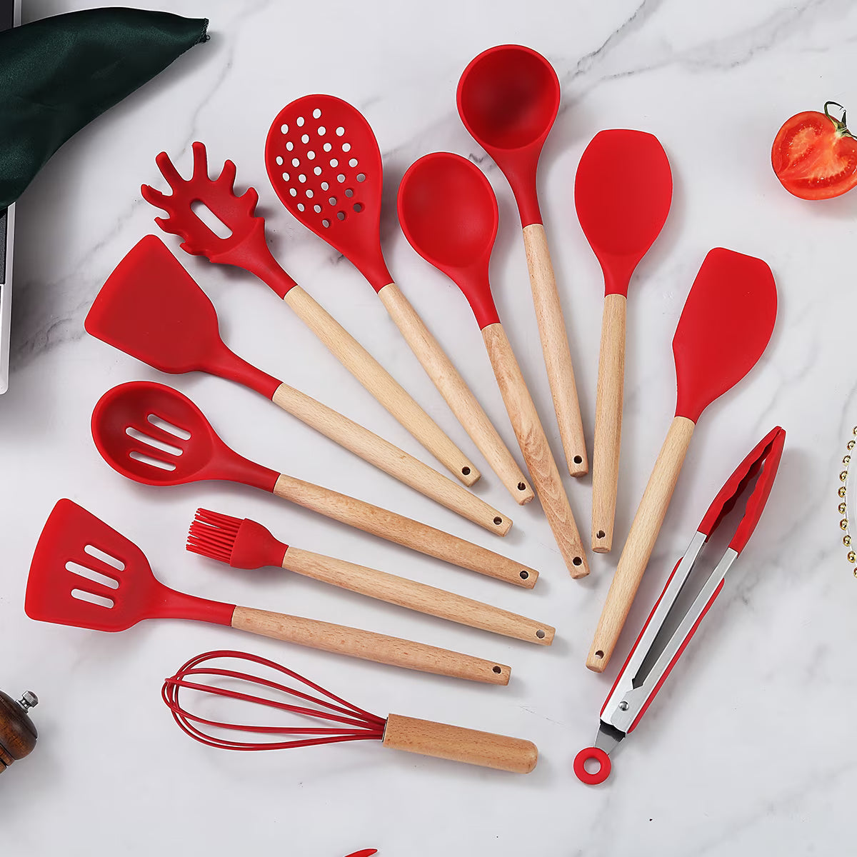 Silicone Kitchen Utensil Set